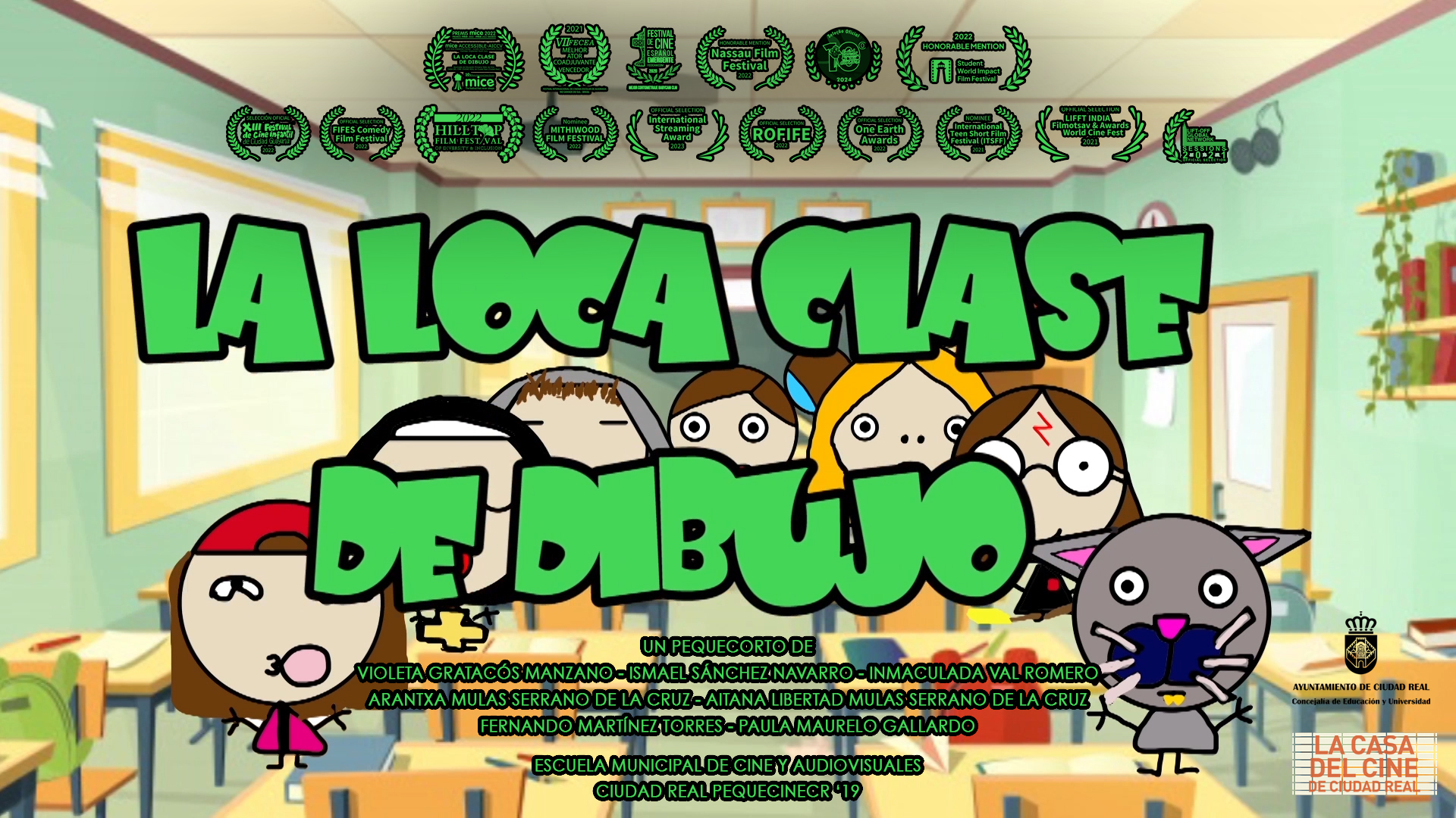 La loca clase de dibujo