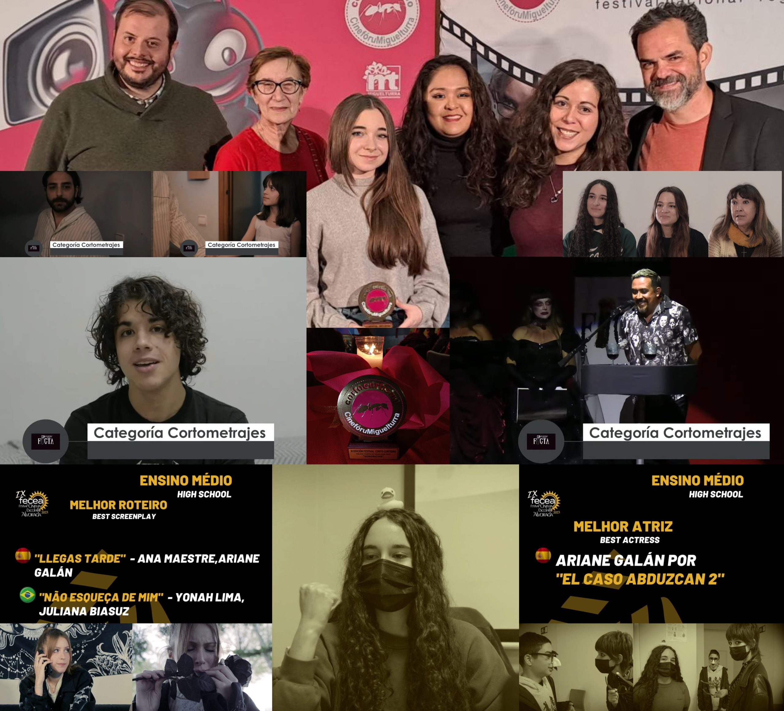 Fin de semana de festivales y premios en Casa del Cine